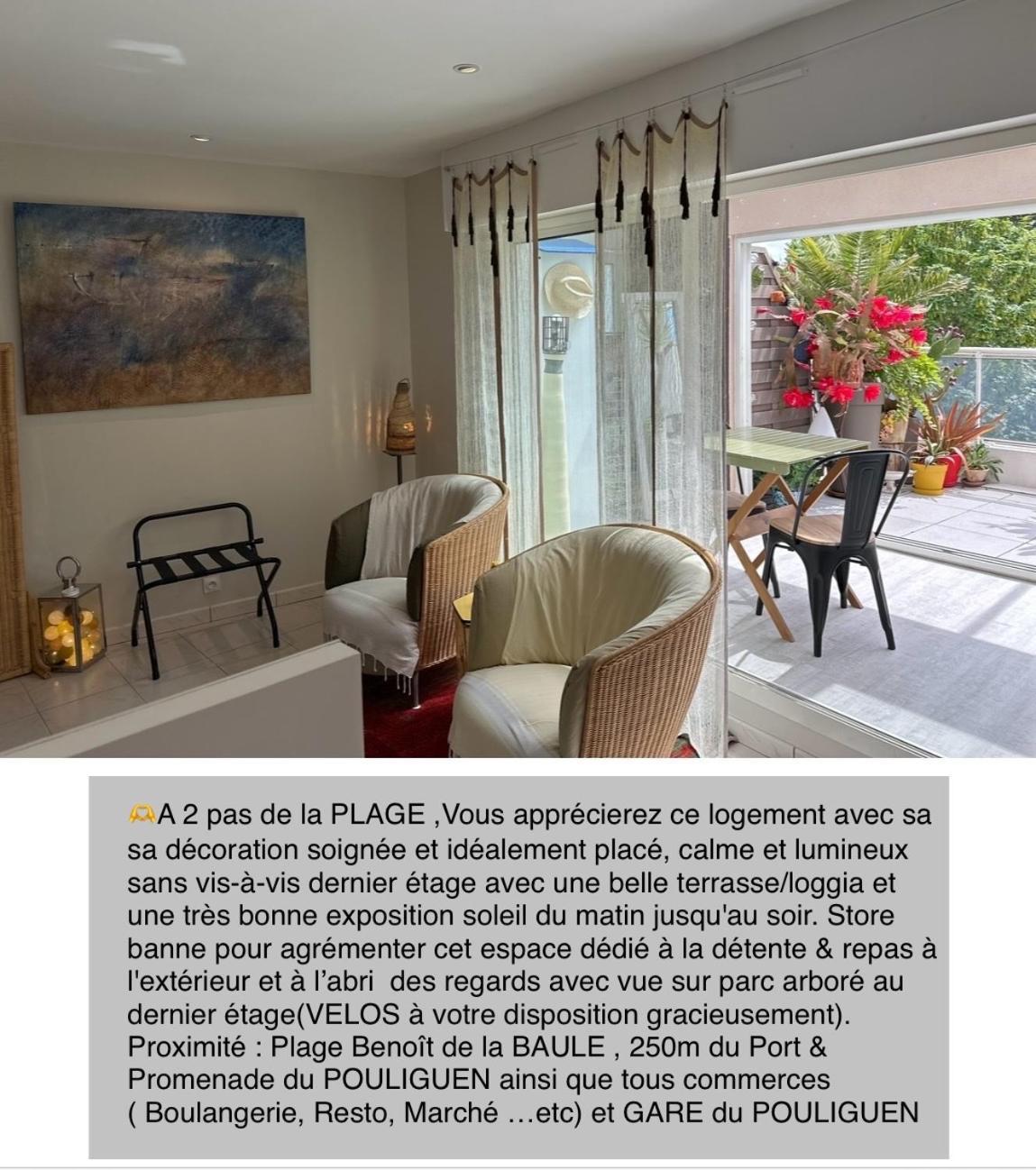 Appt Lumineux & Calme , Idealement Bien Situe , Velo A Disposition La Baule-Escoublac Ngoại thất bức ảnh